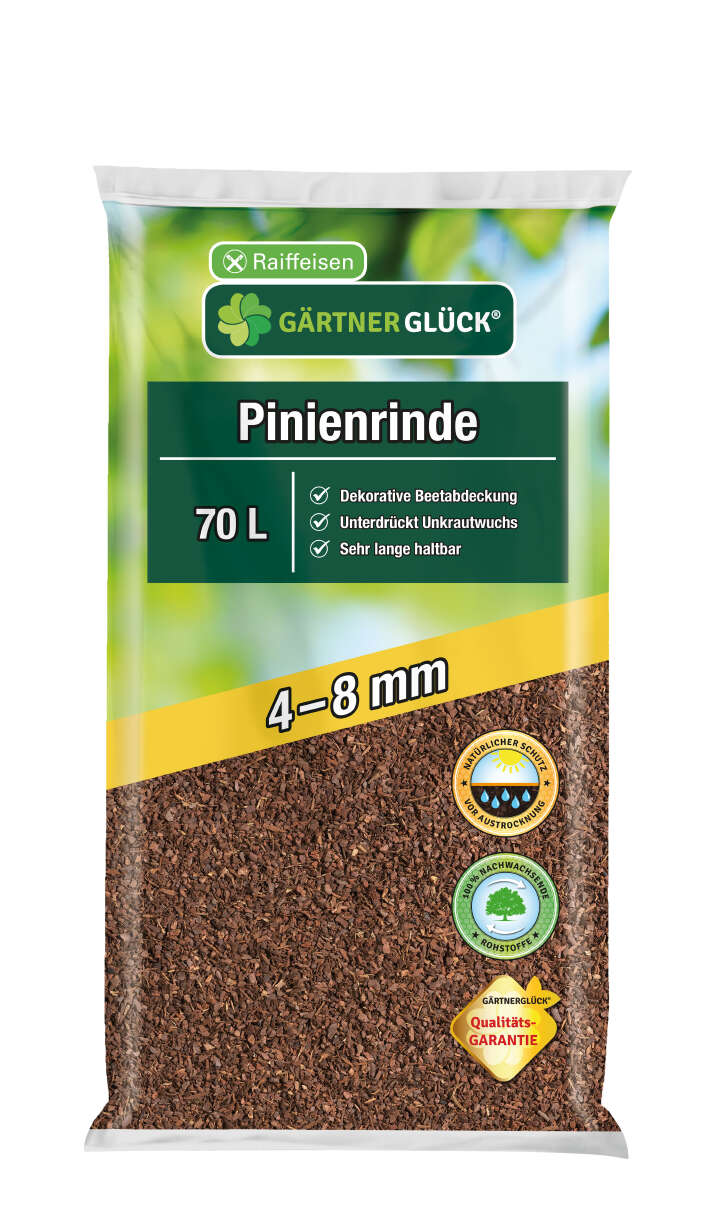 GÄRTNERGLÜCK Pinienrinde 4-8 mm